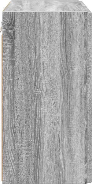vidaXL TV-Wandschrank Graues Sonoma 59,5 x 31 x 60 cm Holzwerkstoff 892355 Bild 6