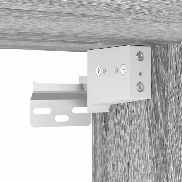 vidaXL TV-Wandschrank Graues Sonoma 59,5 x 31 x 60 cm Holzwerkstoff 892355 Bild 10