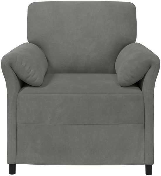 vidaXL 1-Sitzer Sofa Dunkelgrau 88 x 83 x 95 cm Samt 42033926 Bild 3