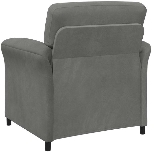 vidaXL 1-Sitzer Sofa Dunkelgrau 88 x 83 x 95 cm Samt 42033926 Bild 5