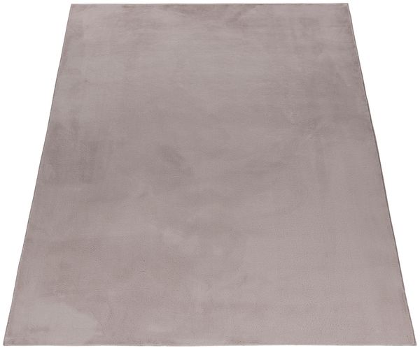 Hochflor Teppich Pia rechteckig - 120x170 cm - Beige Bild 3