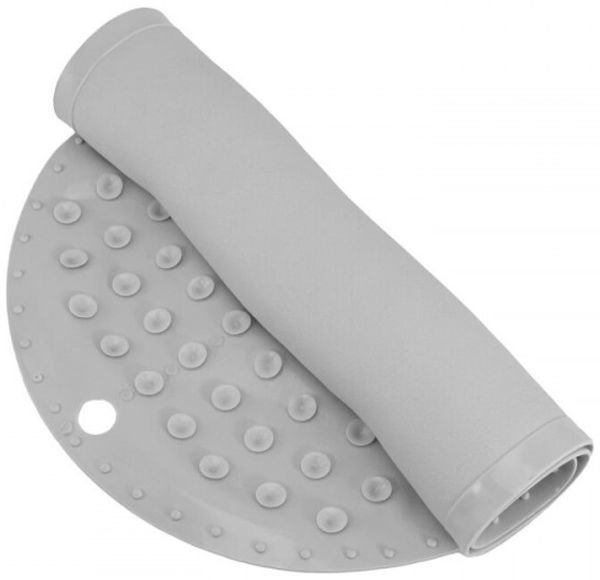 TUBAN Badematte rutschhemmend grau TU3833 38335