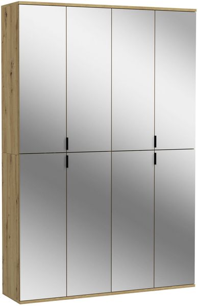 Spiegelschrank Kombination Projekt X II- Artisan Eiche / Spiegelglas