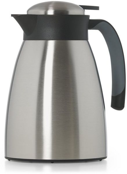 Blumtal Isolierkanne Thermoskanne Carla - 1L Bruch- und auslaufsicher, 1 l, Quick Tip Verschluss, BPA-frei, hält Getränke stundenlang warm & kalt
