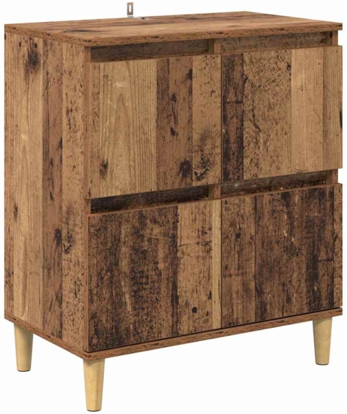 vidaXL Sideboard Altholz 60 x 35 x 70 cm Holzwerkstoff 881263