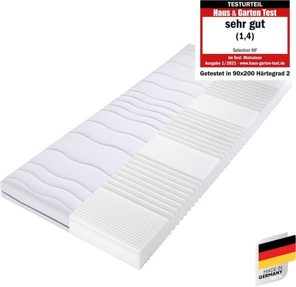 7-Zonen Matratze "Selection": Unser Preishit, Made in Germany 120x200 H3