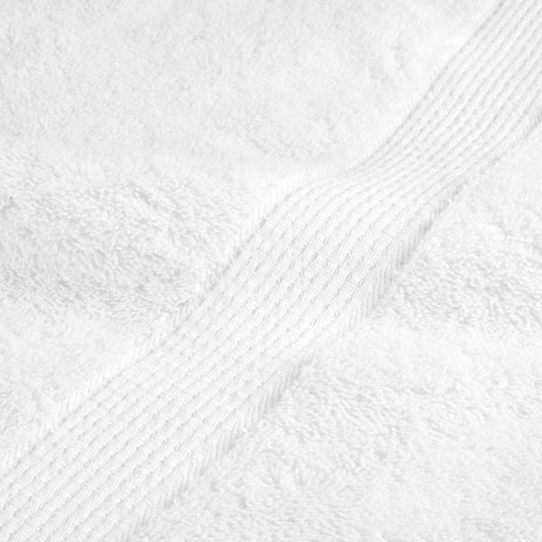 vidaXL Premium-Waschtücher SOLUND 50 Stk. Weiß 30x30 cm 600 g/m² 137119 Bild 7