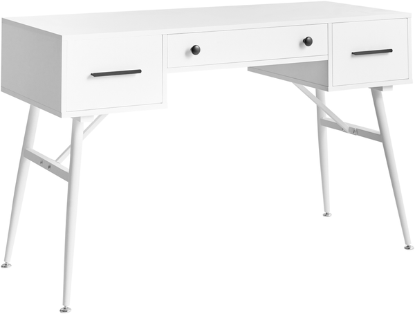 Schreibtisch MARFLA Weiß 120 cm 50 cm