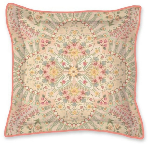 PiP Studio Dekokissen Alfombra Kissen Square Cushion sand 45x45cm (1Stück)