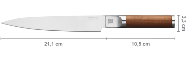 Fiskars Norden Tranchiermesser - Klinge 21,1 cm
