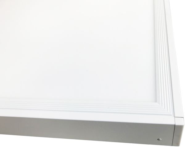Aufputz LED Panel Quadrat 40W 4800 Lumen-Eckig 60x60 cm inkl. Rahmen 3000K Warmweiß Bild 5