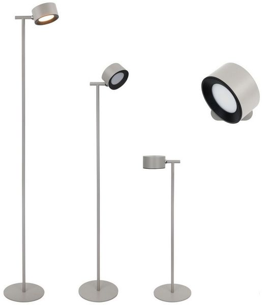 MeLiTec LED Stehlampe Stehleuchte ST55, LED wechselbar, warmweiß