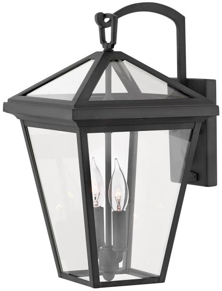 Elstead Alford Place Light Medium Außen-Wandleuchte 2-flammig schwarz