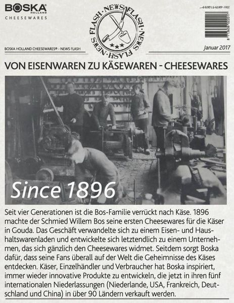 Boska Käsehobel Monaco+ Special Edition Schwarz mit Antihaftbeschichtung