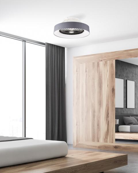 Deckenventilator LED-Licht Fernbedienung 47 cm dimmbar 68090108