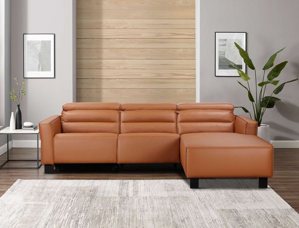Places of Style Ecksofa Carpari, L-Form, 263 cm, mit manueller o. elektrischer Relaxfunktion, und USB/ Kopfteilverstellg