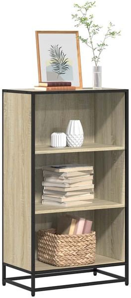 vidaXL Bücherregal Sonoma-Eiche 60x35x107,5 cm Holzwerkstoff 849115
