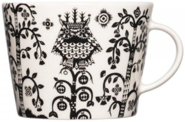 IITTALA Tasse Kaffeetasse Taika Schwarz