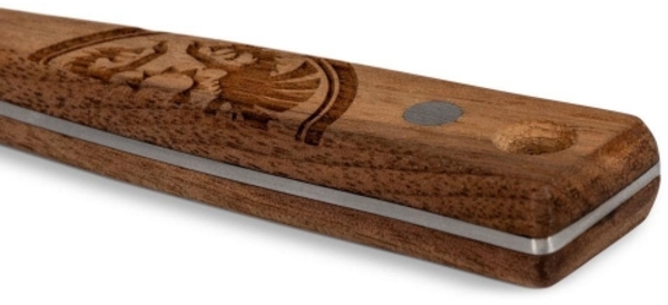 Petromax Camping Besteck 5-teiliges Besteck-Set aus Edelstahl und Walnussholz Bild 4