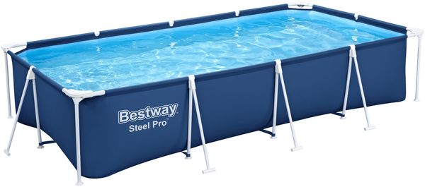 Family Steel Pro Frame Pool 400X211X81 Bestway 3In1 + Pumpe + Filter