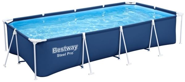 Family Steel Pro Frame Pool 400X211X81 Bestway 3In1 + Pumpe + Filter Bild 5