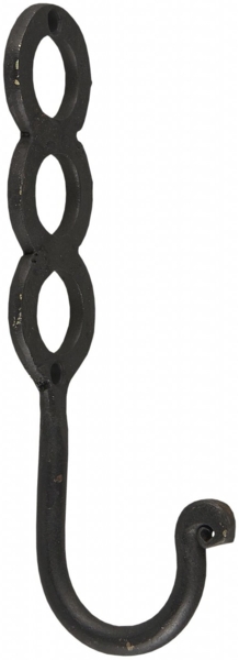 Wandhaken Haken Aufhänger Kleiderhaken Metall Schwarz Ib Laursen 57155-25