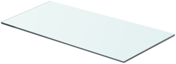 vidaXL Regalboden Glas Transparent 60x25 cm 243825
