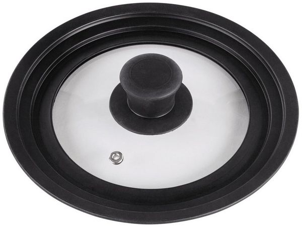 Xavax Schnellkochtopfdeckel Universaldeckel mit Dampfloch für Töpfe und Pfanne, (1-tlg)