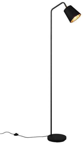 lightling Stehlampe Bärbel, ohne Leuchtmittel, Fußschalter, schwenkbar