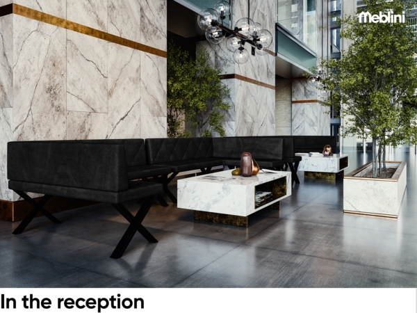 MEBLINI Eckbank für Esszimmer - Küchenbank - Essecke - Sitzecke Küche - ERIC - X-Beine 128x168x87cm Links - Graphit Samt Bild 3