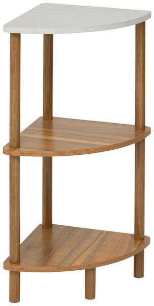 5five Simply Smart Regal Eckregal COME, 3 Ebenen, 76 cm