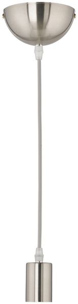 Pendelleuchte, silber, Höhe 150 cm, CORD