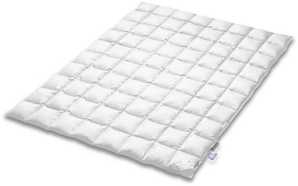 Vitaschlaf Daunenbettdecke Vitaschlaf® Eider de Luxe Daunendecke, Füllung: 100 % hochwertige Eiderdaunen, Bettdecke 135x200 cm, 155x220 cm, Made in Germany, Allergikergeeignet