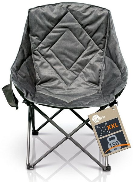 yourGEAR Campingstuhl your GEAR Campingstuhl Imola - gepolsterter Bucket Chair, extra breit