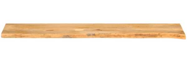 vidaXL Tischplatte mit Baumkante 160x40x2,5 cm Massivholz Mango 370448 Bild 2