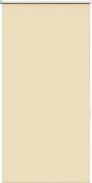 vidaXL Verdunkelungsrollo Beige 70x130cm Stoffbreite 65,7 cm Polyester 4010706