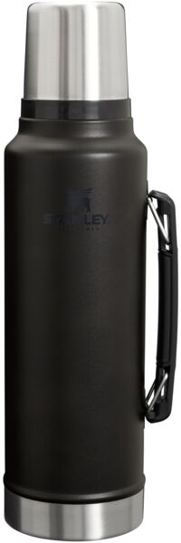 Stanley 1913 Classic Legendary Thermosflasche 1.4L - Thermos Hält 40 Stunden Heiß Oder Kalt - Edelstahl Thermoskanne - BPA-Frei - Spülmaschinenfest - Black 2.0