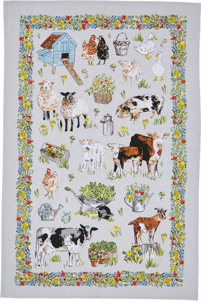 Ulster Weavers Geschirrtuch Portman Farm, (Set, 1-tlg, 1-teilig), 100% Baumwolle 48x74cm Küchentuch