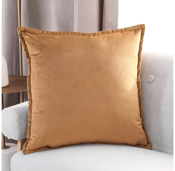 Interior by Hakito Dekokissen 2er Set Kissenbezug inklusive Füllkissen Kissen Füllung Samt, Kissenhülle mit Füllung, Set, mit Füllung, mit Innenkissen, Füllkissen Bild 2