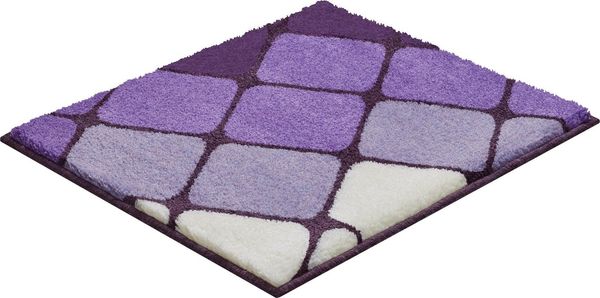Grund Badteppich Shanga Flieder Größe 50x60 cm