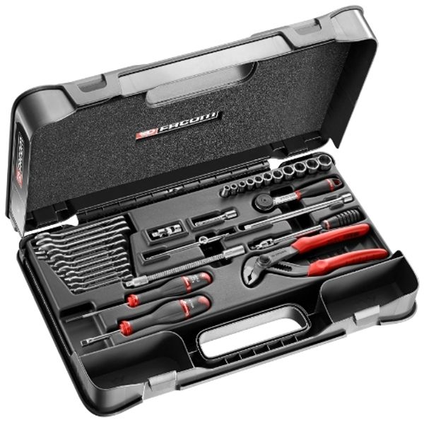Facom Steckschluessel-Set 1/4 R. 161B, 32-tlg