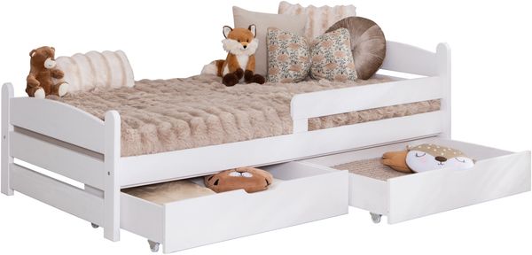 Kinderbett Einzelbett "Mello" 90x200 Kiefer massiv