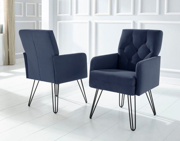 exxpo - sofa fashion Sessel Doppio, Loungesessel mit Designuntergestell, bequem und elegant, aufwendige Rückenverarbeitung, Breite 61 cm