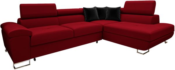 Ecksofa Cotere Premium, Seite: Rechts, Farbe: Venus Velvet 2926 + Venus Velvet 2926 + Magic Velevet 2219