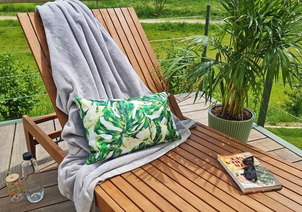 JACK Dekokissen 30x50cm Motiv Outdoor Kissen inkl. XXL Füllung, viele Motive, Wasserabweisend, Innen&Außen