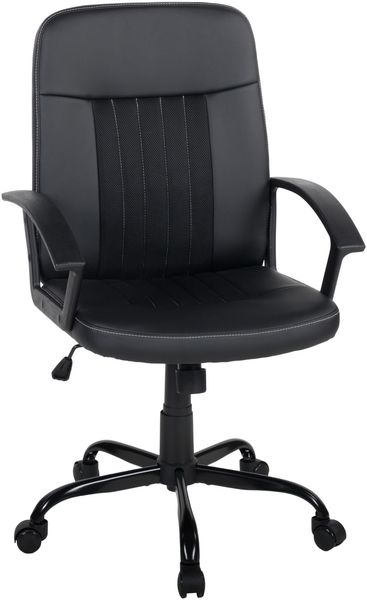 Bürostuhl >Joos< ergonomisch, in schwarz - 63x99x63cm (BxHxT)