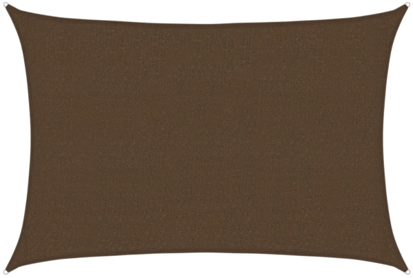 vidaXL Sonnensegel 160 g/m² Braun 2,5x3,5 m HDPE 311783