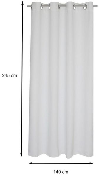 Haus und Deko Verdunkelungsvorhang Verdunkelungsvorhang Ösen Vorhang blickdicht Gardine abdunkelnd verdun (1 St), Ösen, verdunkelnd, Polyester