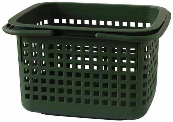 Hachiman Aufbewahrungskorb Cestino M, Dunkelgrün, 23 L