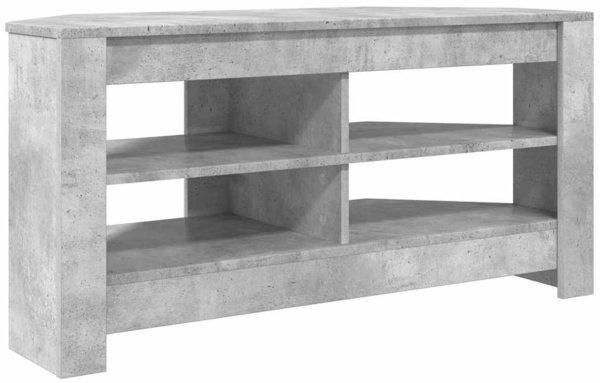 vidaXL EckTVSchrank Beton Grau 102 x 40,5 x 45 cm Holzwerkstoff 889778